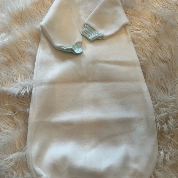 Vintage Carters White Teddy Bear  Sleepsack One Size - Picture 5 of 5